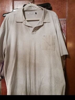 Men's Beige Polo Shirt with Pocket Marc Echo 3x